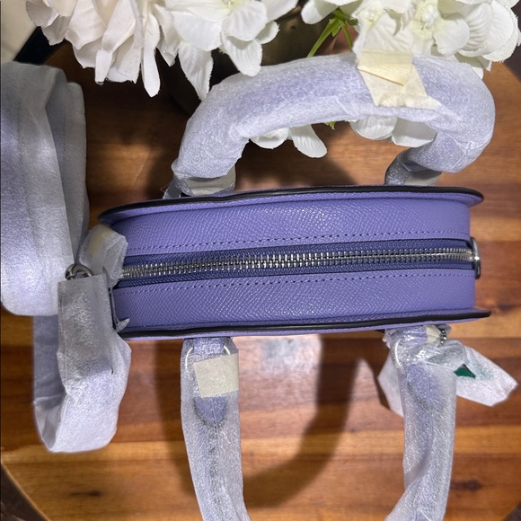 Coach CR253 Blueberry Crossbody In Light Violet NWT - Picture 10 of 12